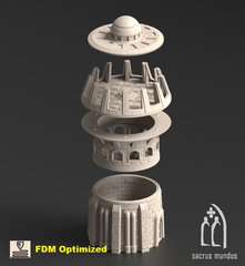 Mordtall, Martyrs of Calamurris 3D-printed model