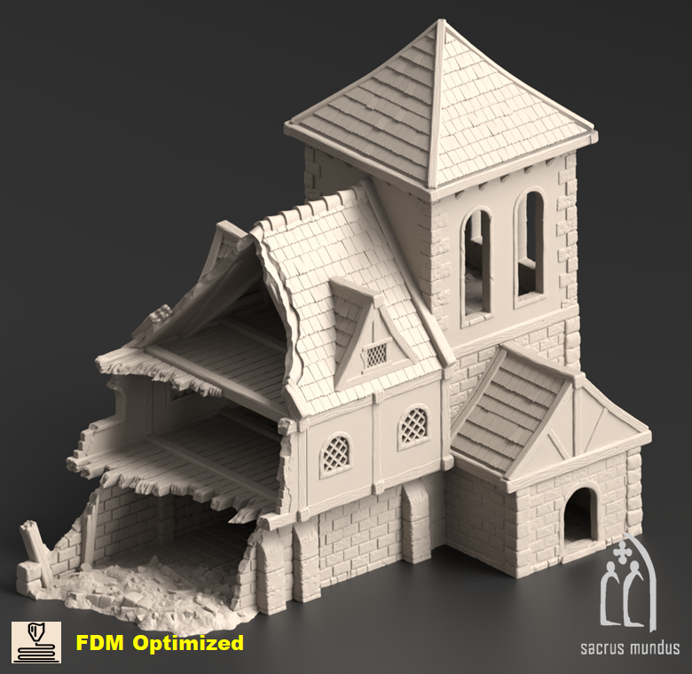 Mordtall, Martyrs of Calamurris Mordtall Manor 3D-printed model