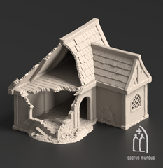 Mordtall, Martyrs of Calamurris Mordtall Ruins A 3D-printed model