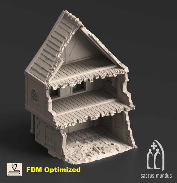 Mordtall, Martyrs of Calamurris Mordtall Ruins C 3D-printed model