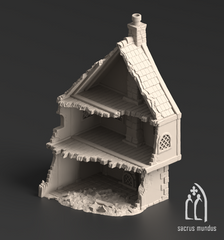 Mordtall, Martyrs of Calamurris Mordtall Ruins D 3D-printed model