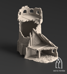 Mordtall, Martyrs of Calamurris Mordtall Tower 3D-printed model