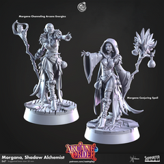 Morgana, Shadow Alchemist 3D-printed model