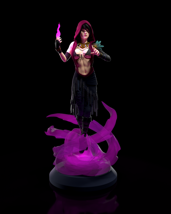 Morrigan 3D-printed model