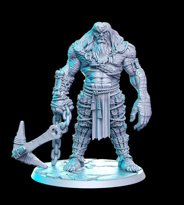 Morwyff Ice Giant 3D-printed model