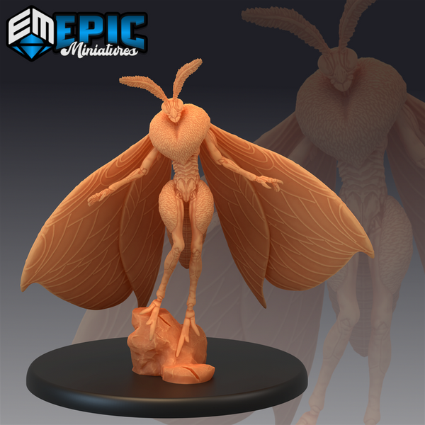 Moth Queen 3D-printed model