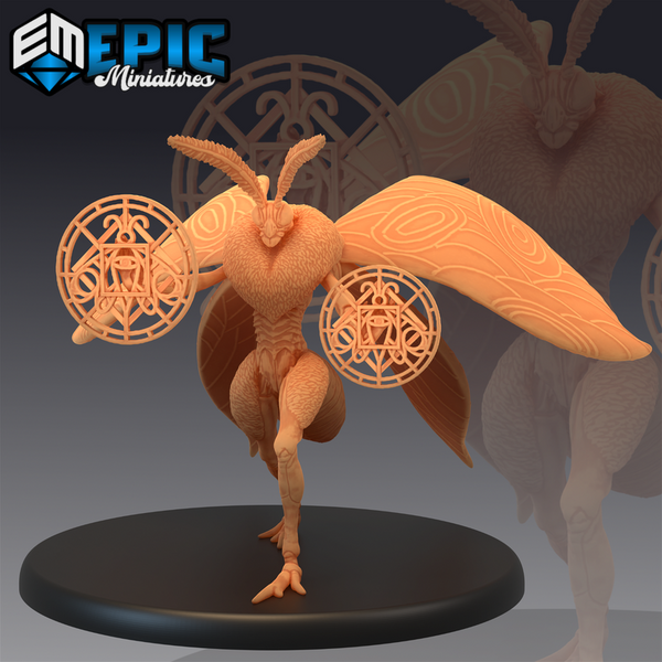 Moth Queen 3D-printed model