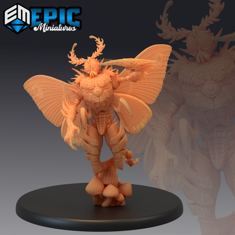 Moth man 3D-printed model
