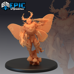 Moth man - The Printable Dragon