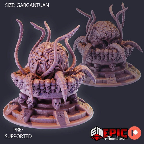 Mother Brain 3D-printed model