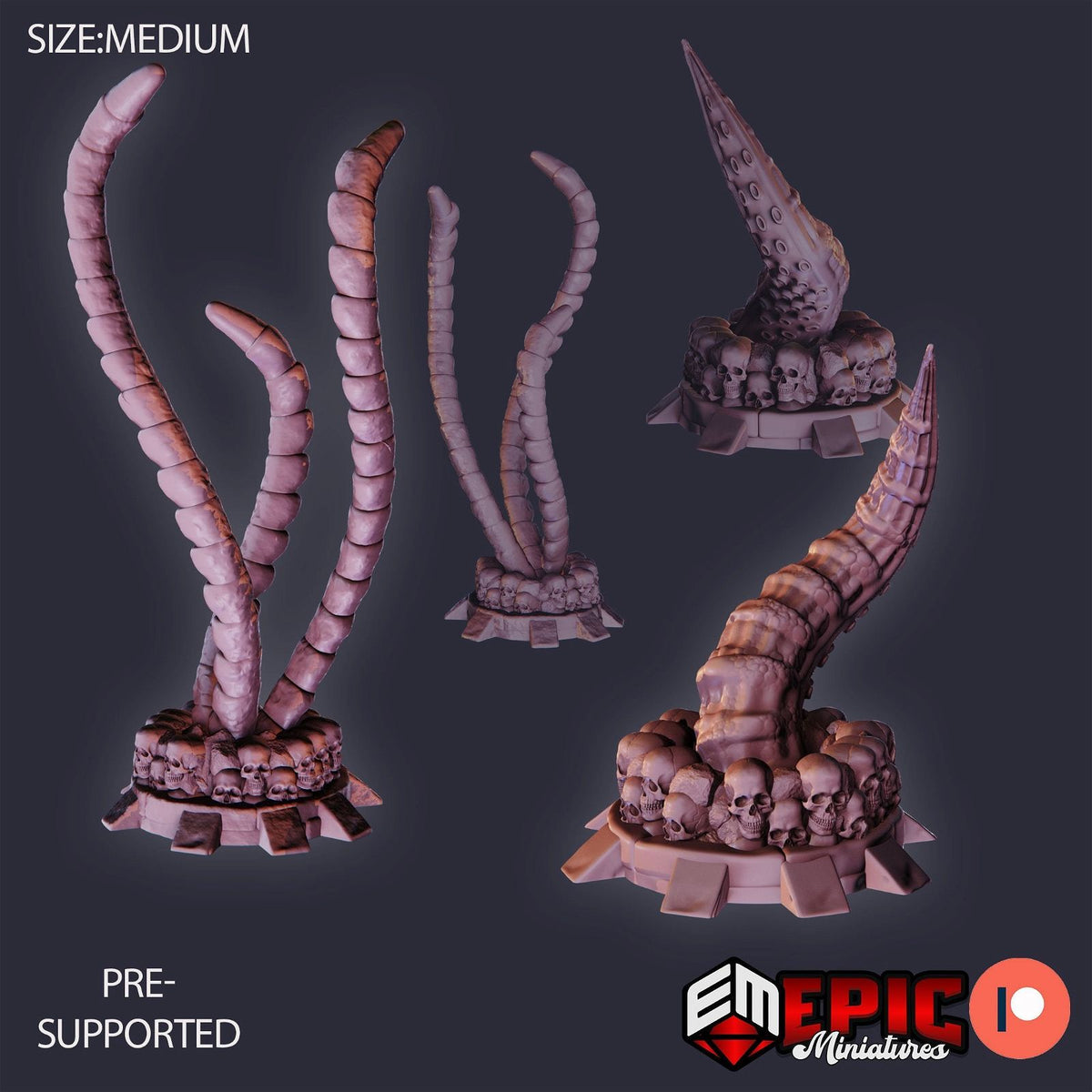 Mother Brain Tentacles - The Printable Dragon