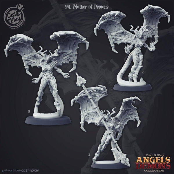 Mother Of Demon 3D-printed model