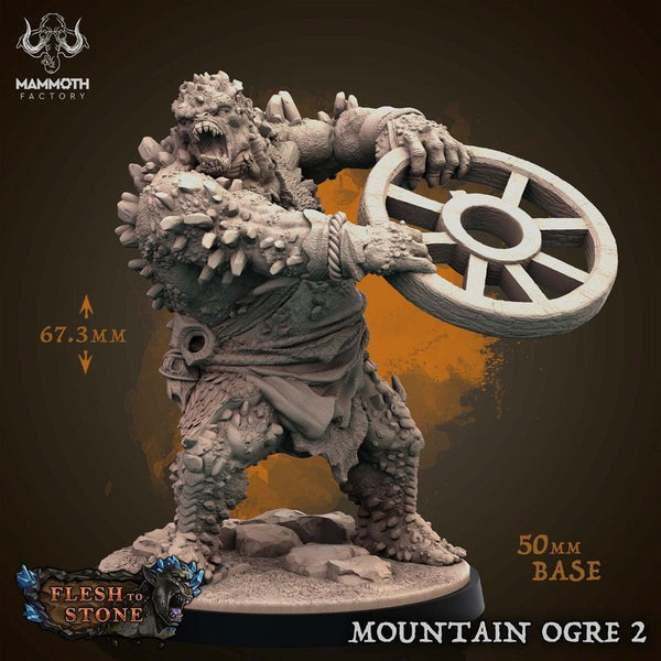 Mountain Ogre 3D-printed model