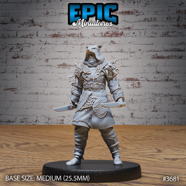 Mountain Wolf Bandit 3D-printed model