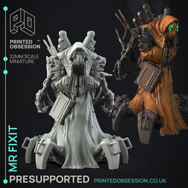 Mr Fixit 3D-printed model