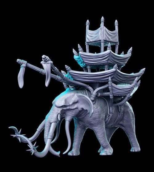 Mumakil 3D-printed model