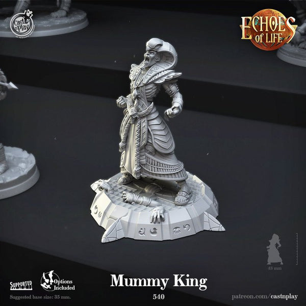 Mummy King 3D-printed model