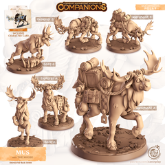 Mus The Moose 3D-printed model