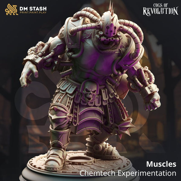 Muscles  - Chemtech Experimentation 3D-printed model