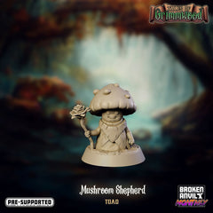 Mushroom Shephard Toad - The Printable Dragon