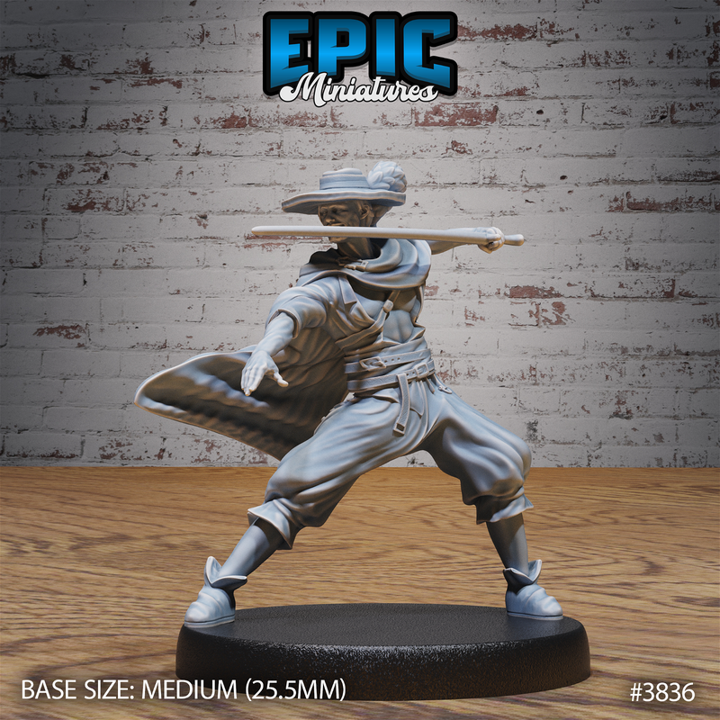 Musketeer Adventurer 3D-printed model