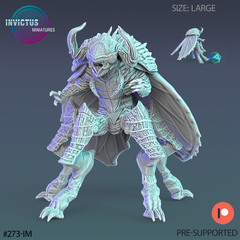 Mutant Wasteland Insectoid - The Printable Dragon