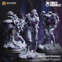 Myceloid Minions - Fungal Puppets - The Printable Dragon