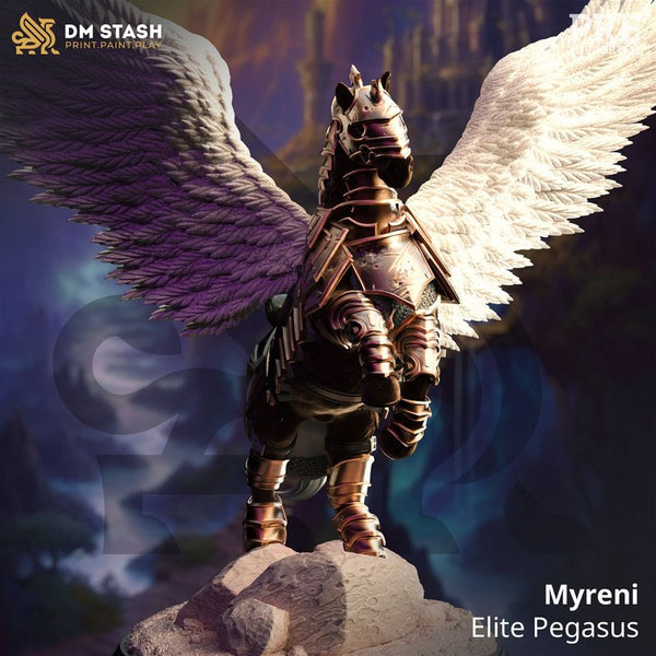 Myreni Elite Pegasus 3D-printed model