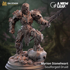 Myrion Stoneheart - Soulforged Druid - The Printable Dragon