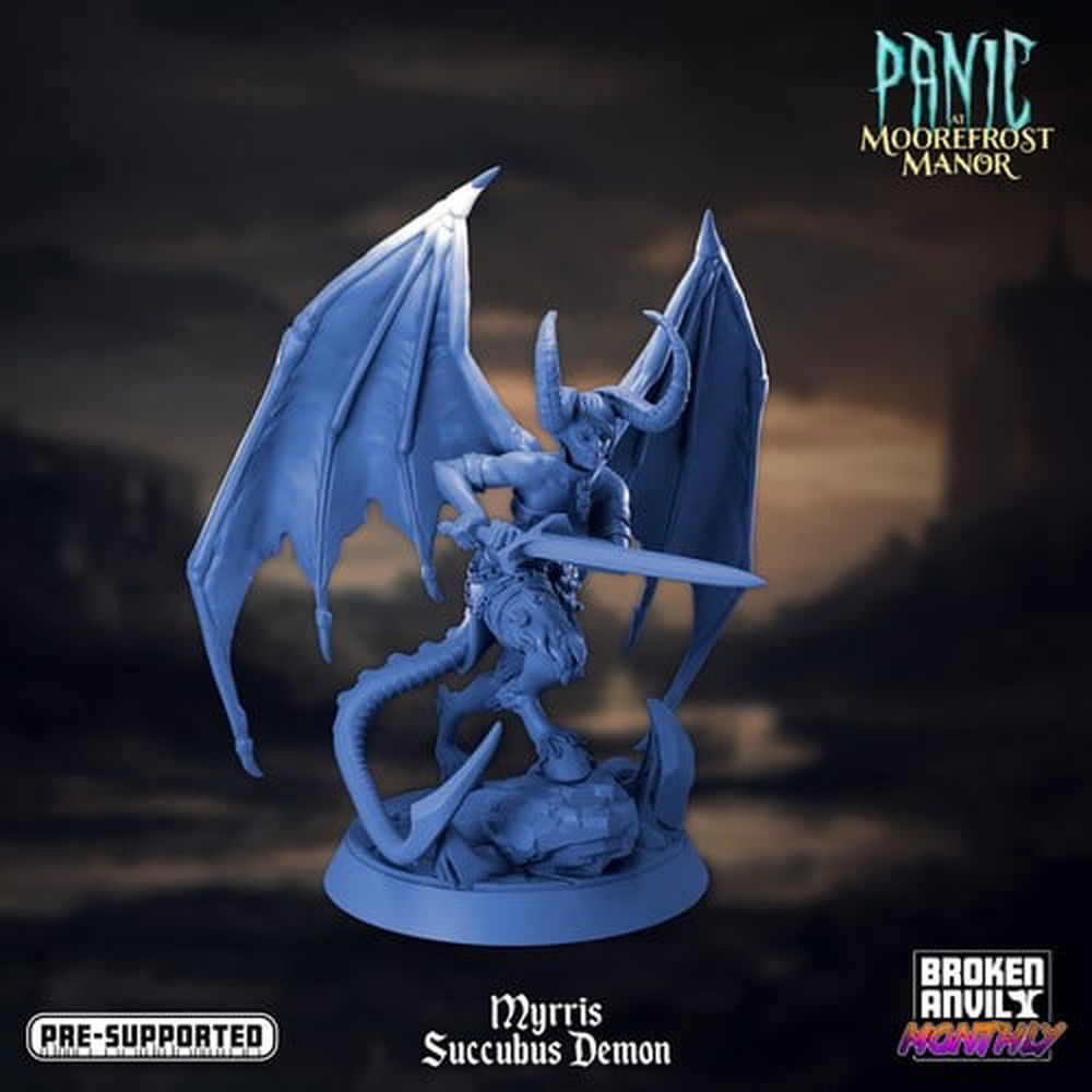 Myrris Succubus Demon - The Printable Dragon