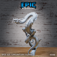 Mythical Wish Dragon 3D-printed model