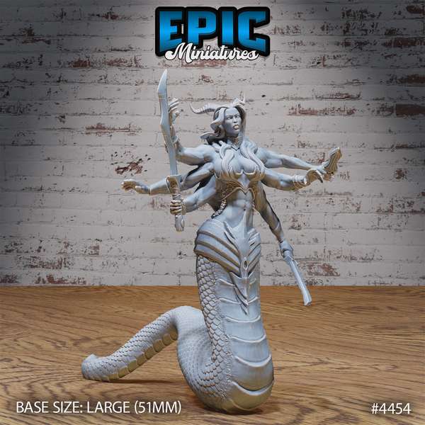 Naga Death Envoy 3D-printed model