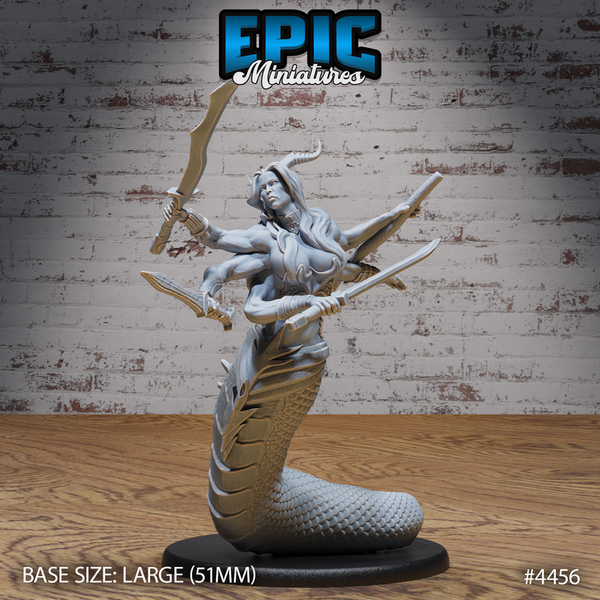 Naga Death Envoy 3D-printed model