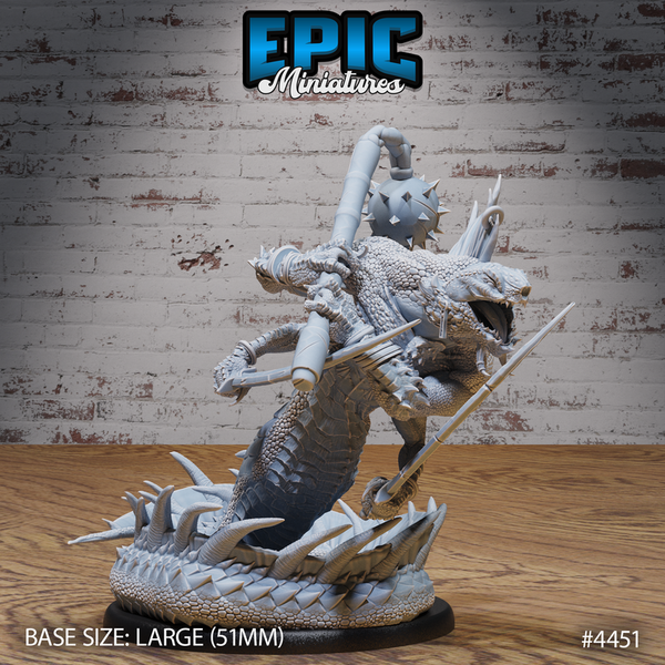 Naga Savage 3D-printed model