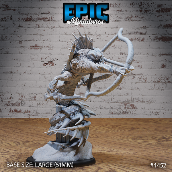 Naga Savage 3D-printed model