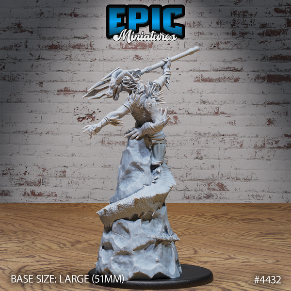 Naga Sorcerer 3D-printed model