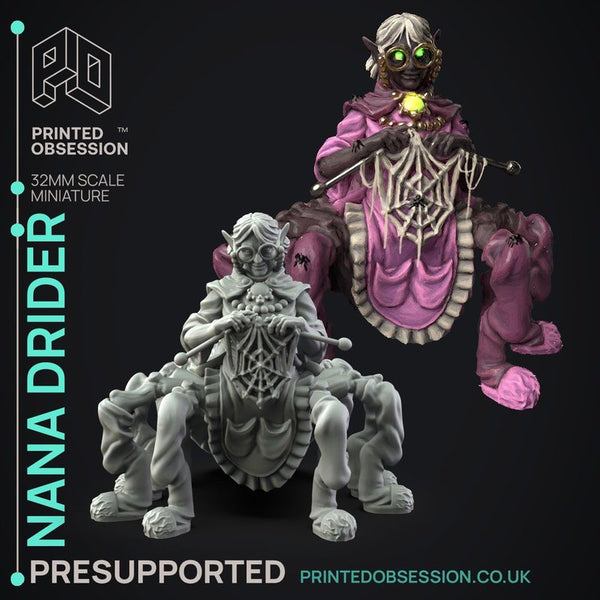 Nana Drider 3D-printed model