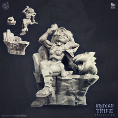 Nar 3D-printed model