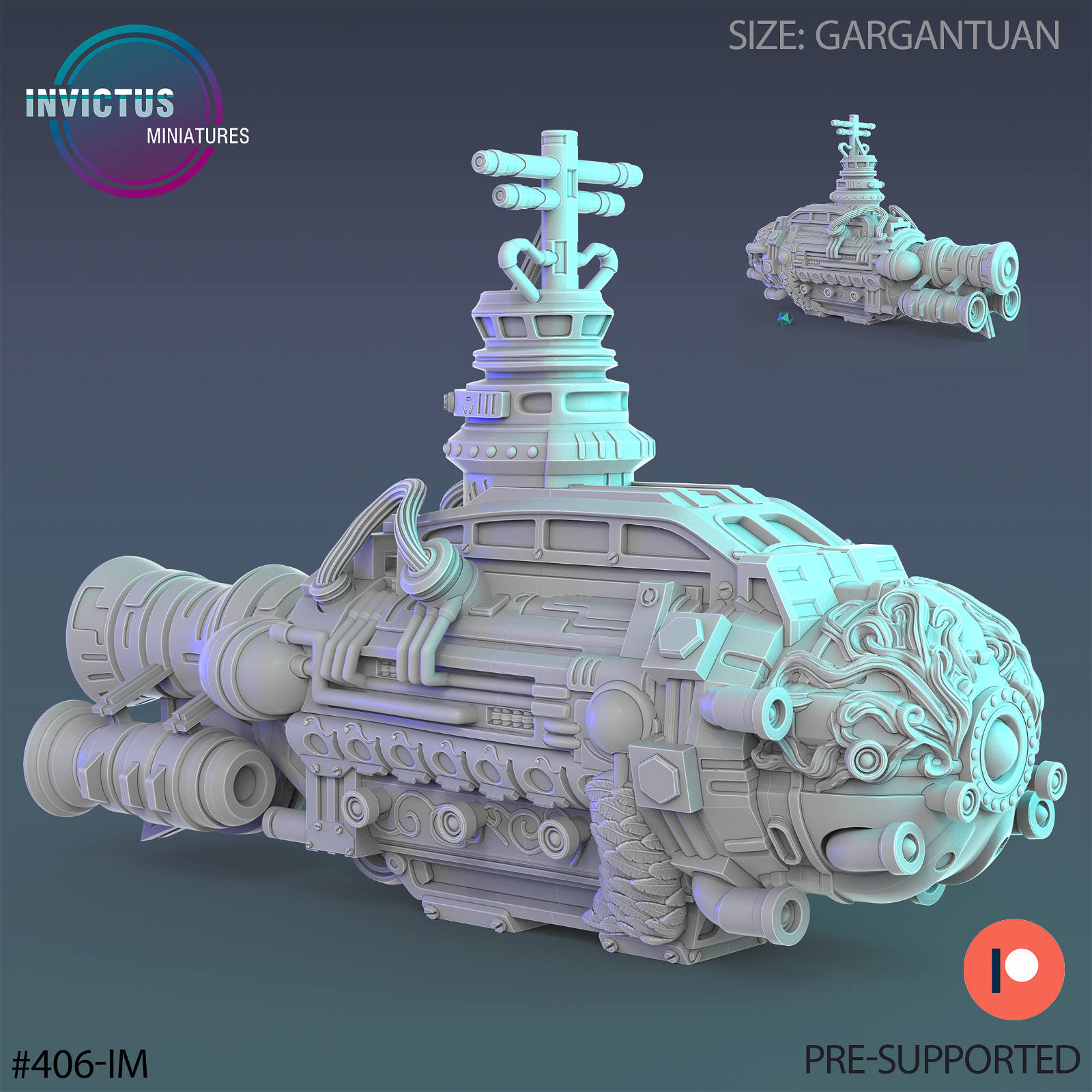 Nautilus Submarine - The Printable Dragon