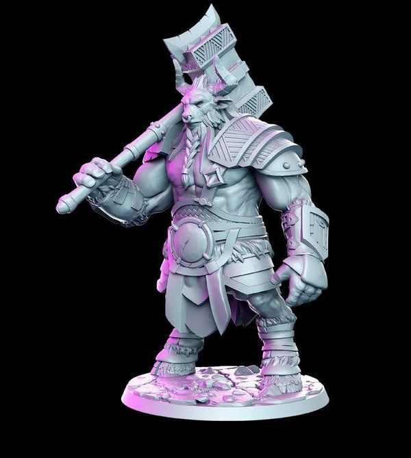 Nautrir 3D-printed model
