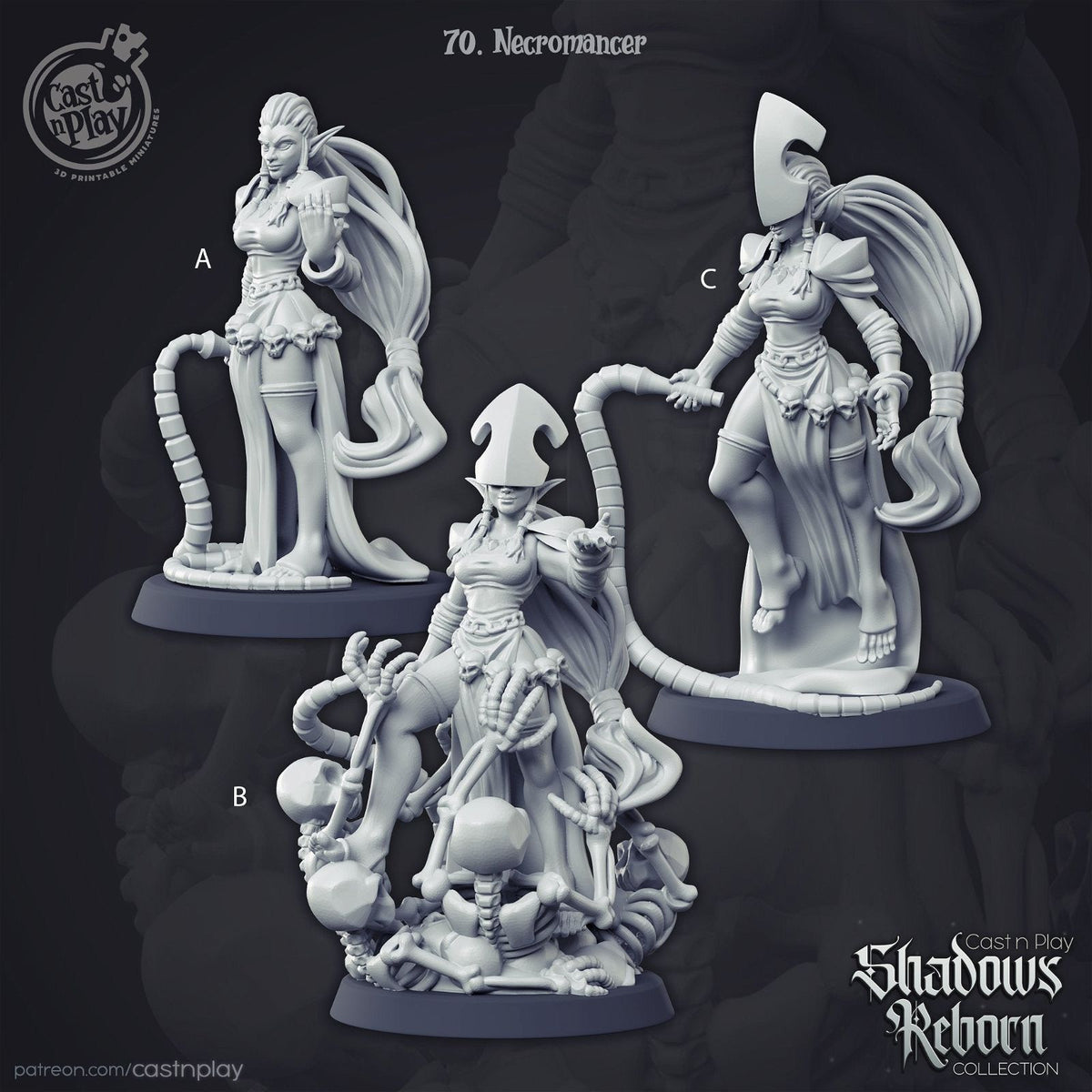 Necromancer - The Printable Dragon