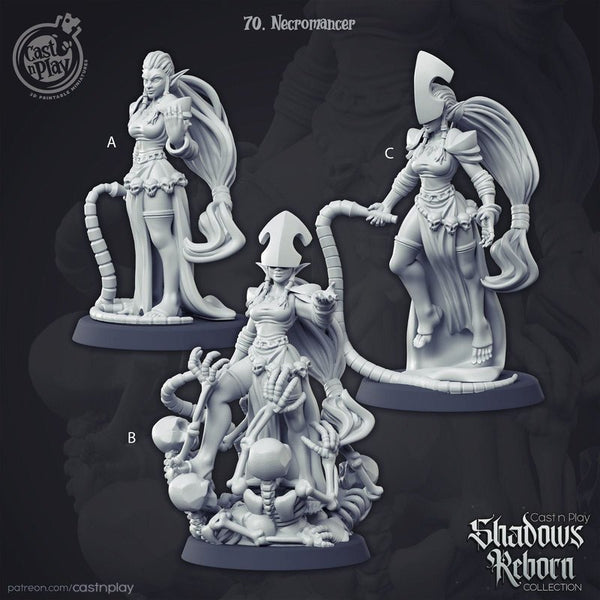 Necromancer 3D-printed model