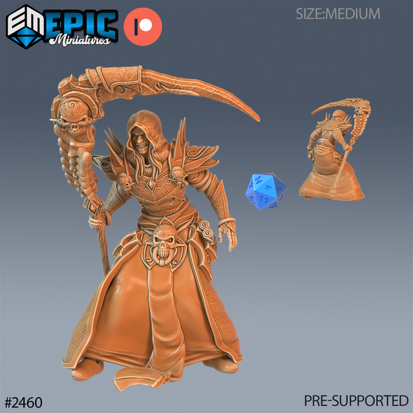 Necromancer Adventurer - The Printable Dragon