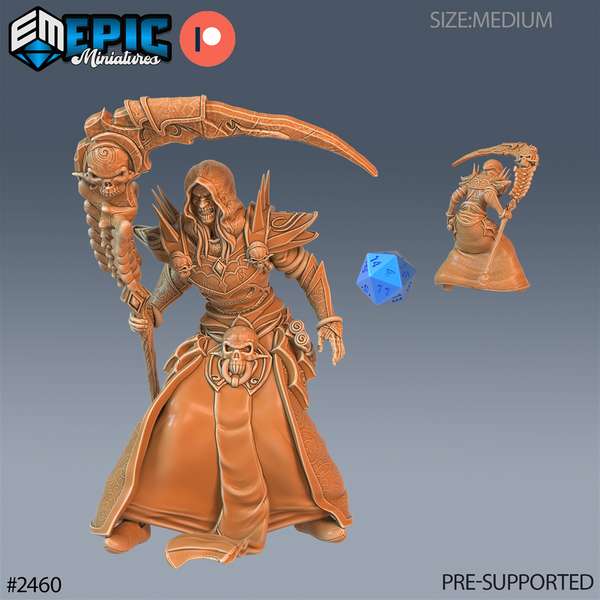 Necromancer Adventurer 3D-printed model