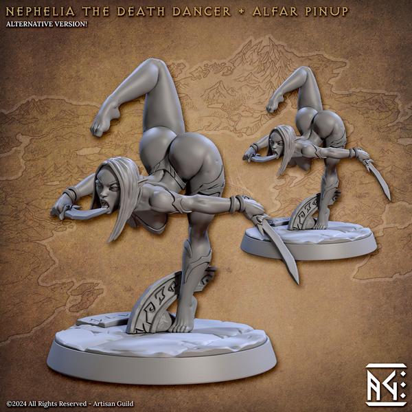 Nephelia The Death Dancer - The Printable Dragon