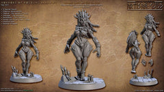 Neriah Lady of the Crypts 3D-printed model