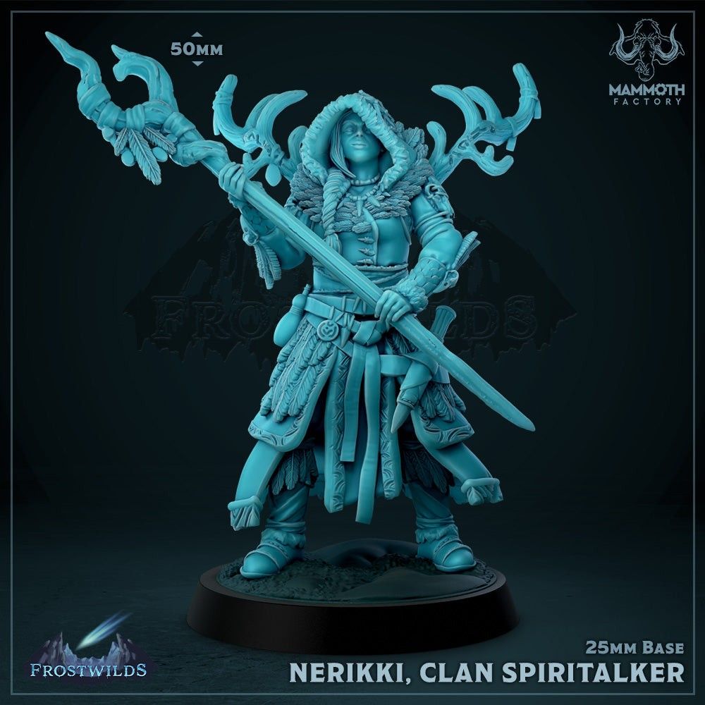 Nerikki Clan Spirittalker - The Printable Dragon