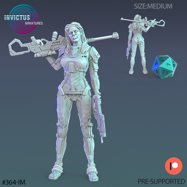 Netrunner 3D-printed model