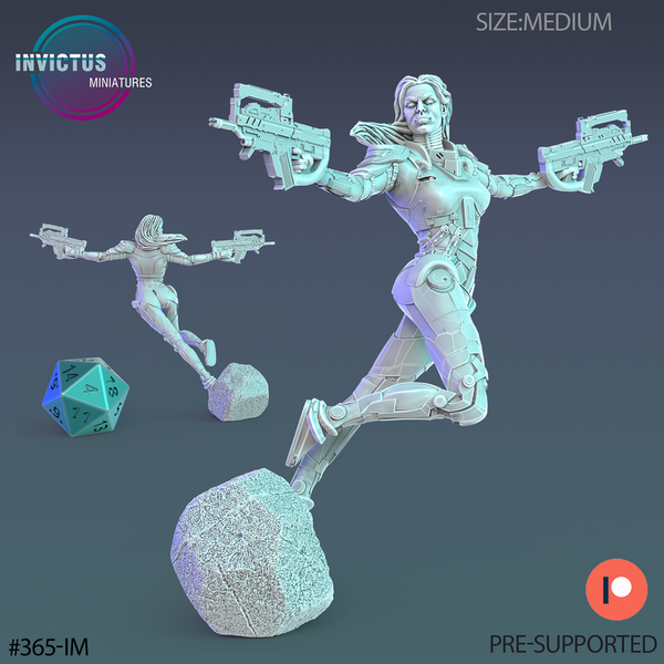 Netrunner 3D-printed model