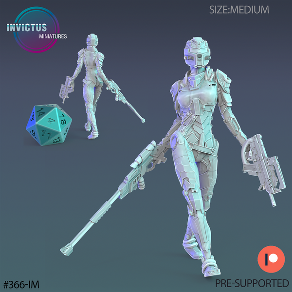 Netrunner 3D-printed model